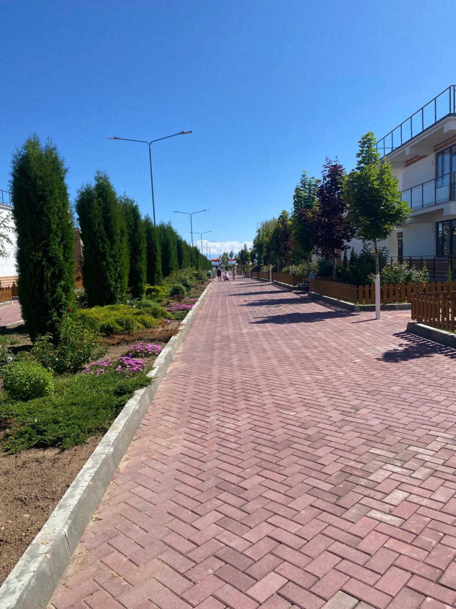 Таунхаус В Baytur Resort Bosteri Exterior foto