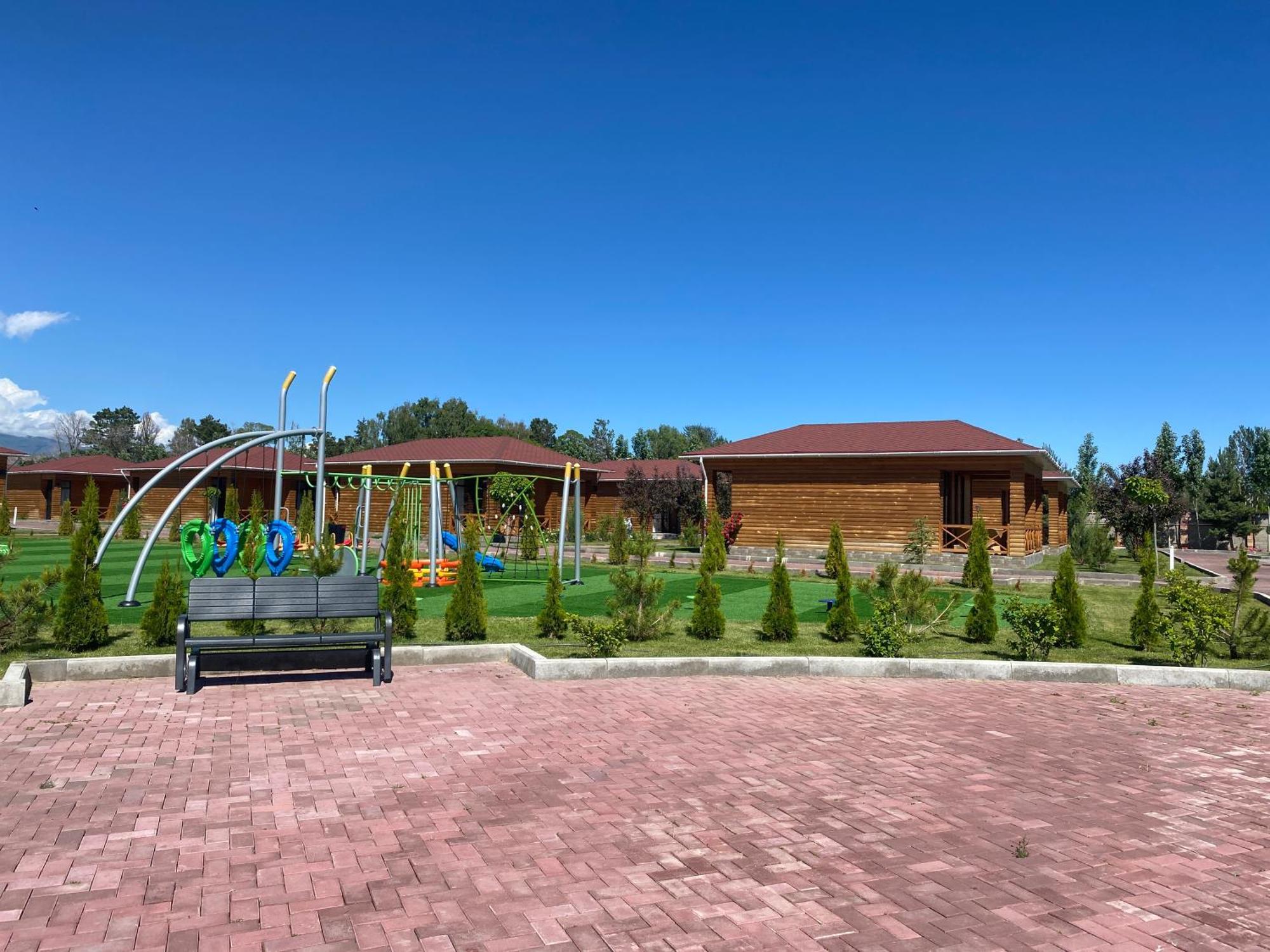 Таунхаус В Baytur Resort Bosteri Exterior foto
