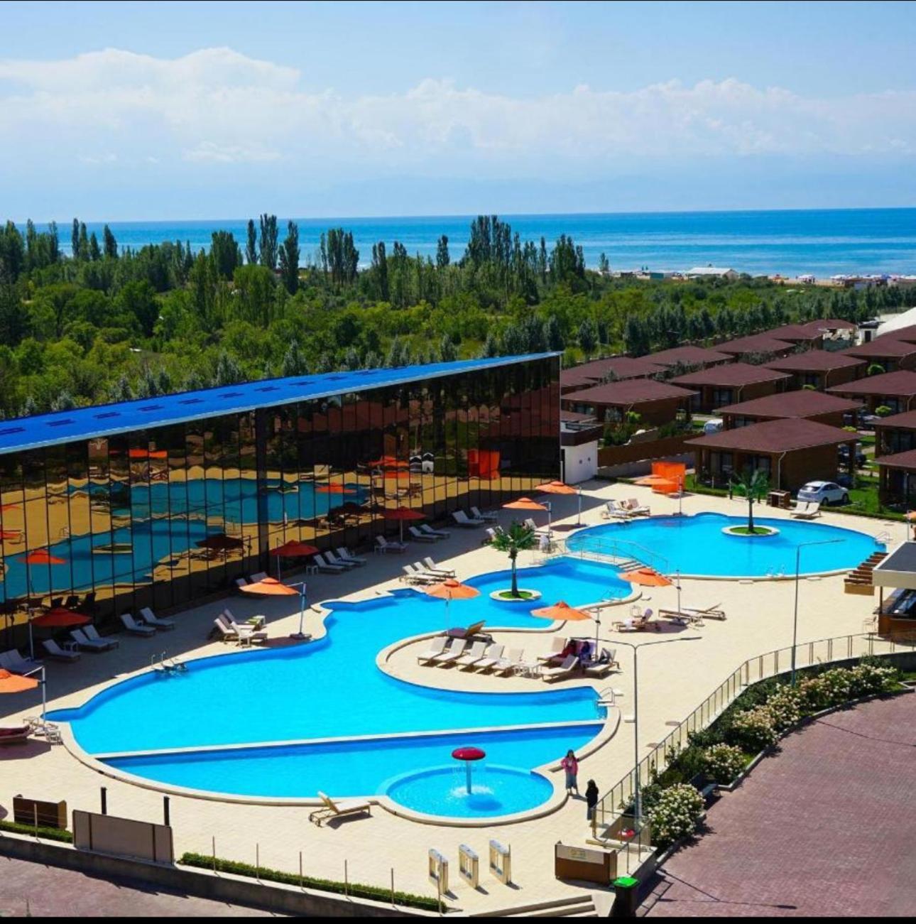Таунхаус В Baytur Resort Bosteri Exterior foto