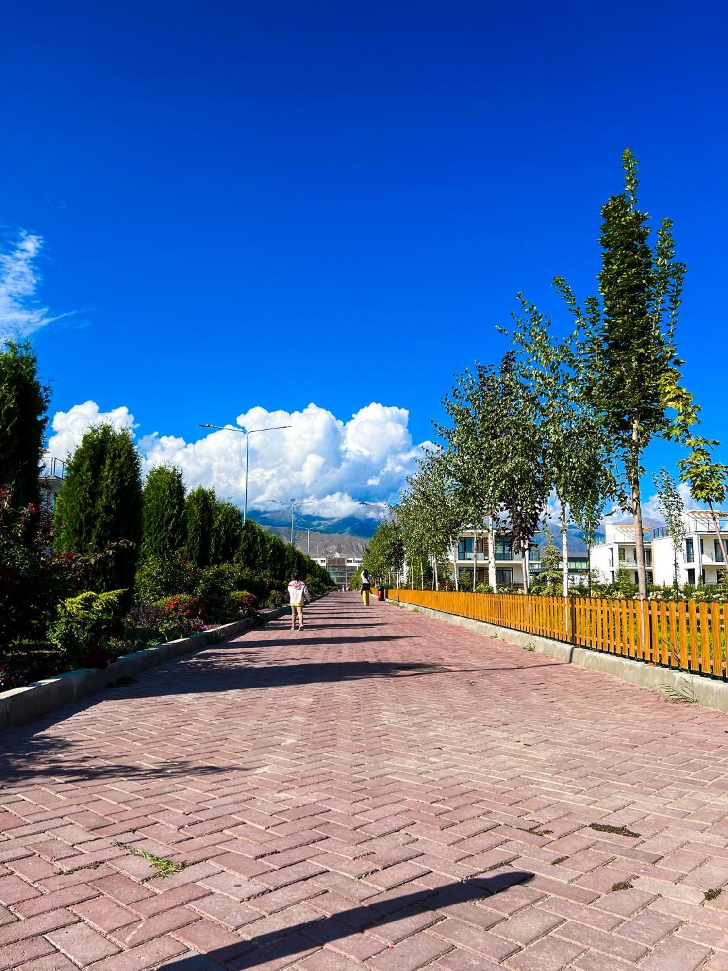 Таунхаус В Baytur Resort Bosteri Exterior foto